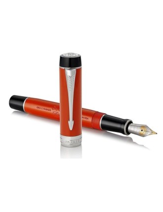 Parker - Pluma estilográfica Duofold Centennial Big Red Vintage