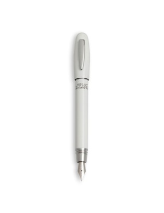 AG Spalding & Bros Stylo-plume Short Classic Blanc » Vente en ligne » Lazzaroni Stylos