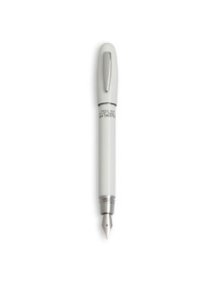 AG Spalding & Bros Short Classic White Fountain Pen » Online Sale » Lazzaroni Pens