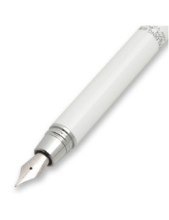 AG Spalding & Bros Short Classic White Fountain Pen » Online Sale » Lazzaroni Pens