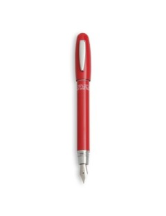 AG Spalding & Bros Stylo Plume Short Classic Rouge » Vente en Ligne » Lazzaroni Stylos