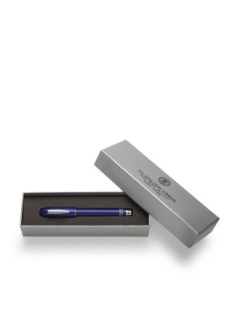 AG Spalding & Bros Stylo Plume Short Classic Bleu » Vente en Ligne » Lazzaroni Stylos