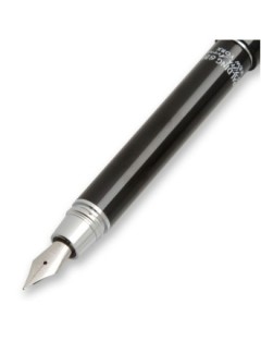 AG Spalding & Bros Short Classic Black Fountain Pen » Online Sale » Lazzaroni Pens