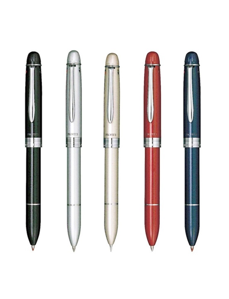 Sailor » Multicolor pen with 3 tips entirely in lacquered metal.