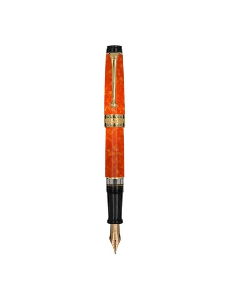 Aurora Stylo Plume Optima Orange » Vente en Ligne » Lazzaroni Stylos