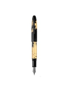 Montblanc Stilografica Meisterstück Solitaire Calligraphy Gold Leaf » Vendita Online » Lazzaroni Penne