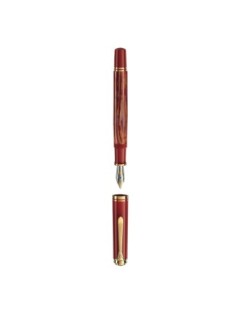 Pelikan - Pluma Estilográfica Souverän 600 Tortoiseshell-Red - venta en línea - Lazzaroni Penne