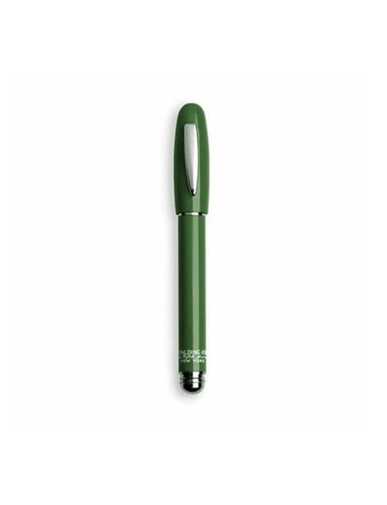 AG Spalding & Bros Stylo Plume Court Classique Vert » Vente en Ligne » Lazzaroni Plumes