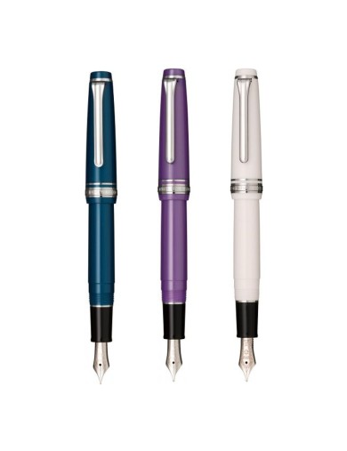 Sailor » Pluma Estilográfica Professional Gear Slim Silver Colors » Venta Online » Lazzaroni Penne