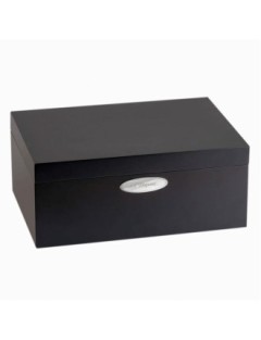 S.T. Dupont Wood Humidor with Matt Black Lacquer Finish » Online Selling » Lazzaroni Penne