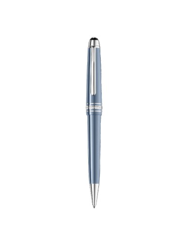 Montblanc Ballpoint Meisterstück Glacier Midsize blu - Online Selling - Lazzaroni Penne