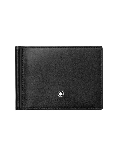 Montblanc Cartera Meisterstück 6 compartimentos con clip para billetes - Venta Online - Lazzaroni Plumas