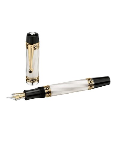 Montblanc Pluma Estilográfica Karl The Great Homenaje a Carlomagno Edición Limitada Patron Of Art 4810 - Venta Online - Lazzar