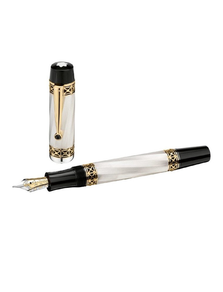 Montblanc Pluma Estilográfica Karl The Great Homenaje a Carlomagno Edición Limitada Patron Of Art 4810 - Venta Online - Lazzar