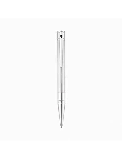 S.T. Dupont D-Initial Ballpoint Pen Chrome finish - Online Selling - Lazzaroni Penne