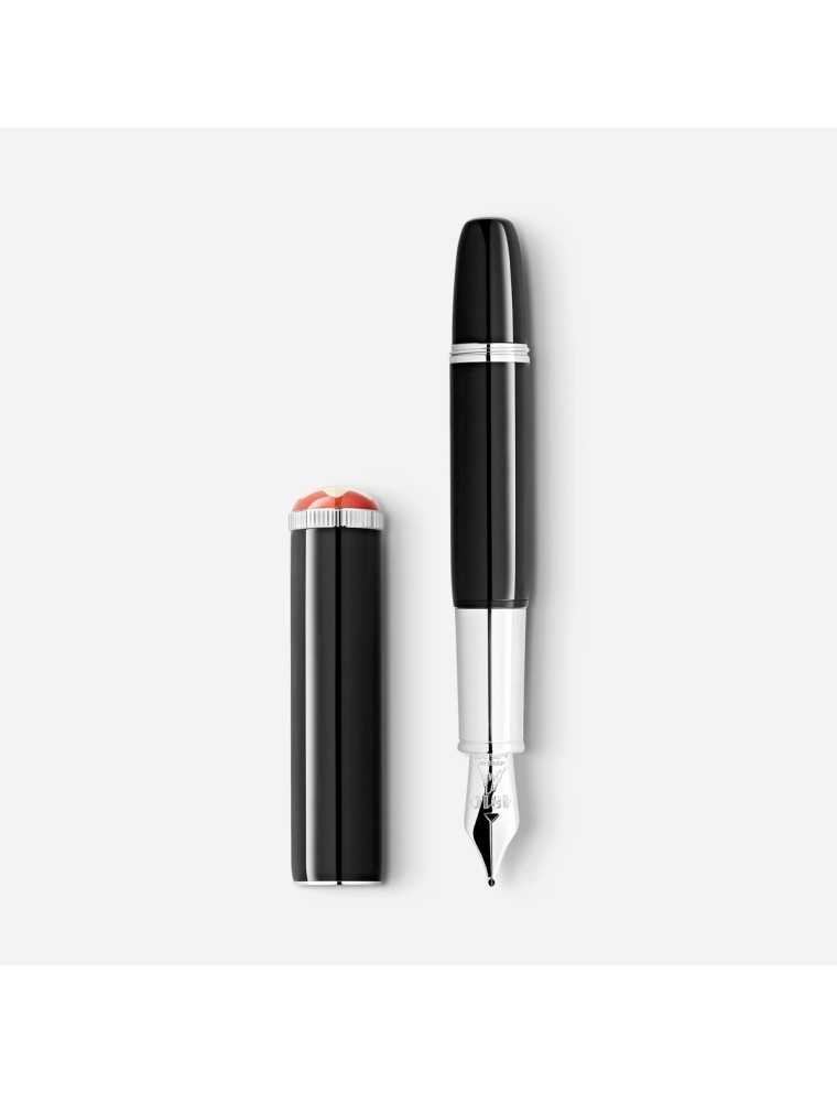 Montblanc Pluma Estilográfica Heritage Rouge et Noir Baby Edición Especial Negra M - Venta Online - Lazzaroni Plumas