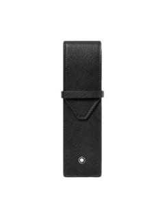 Montblanc Étui pour 2 instruments d'écriture Montblanc Sartorial - Vente en ligne - Lazzaroni Stylos