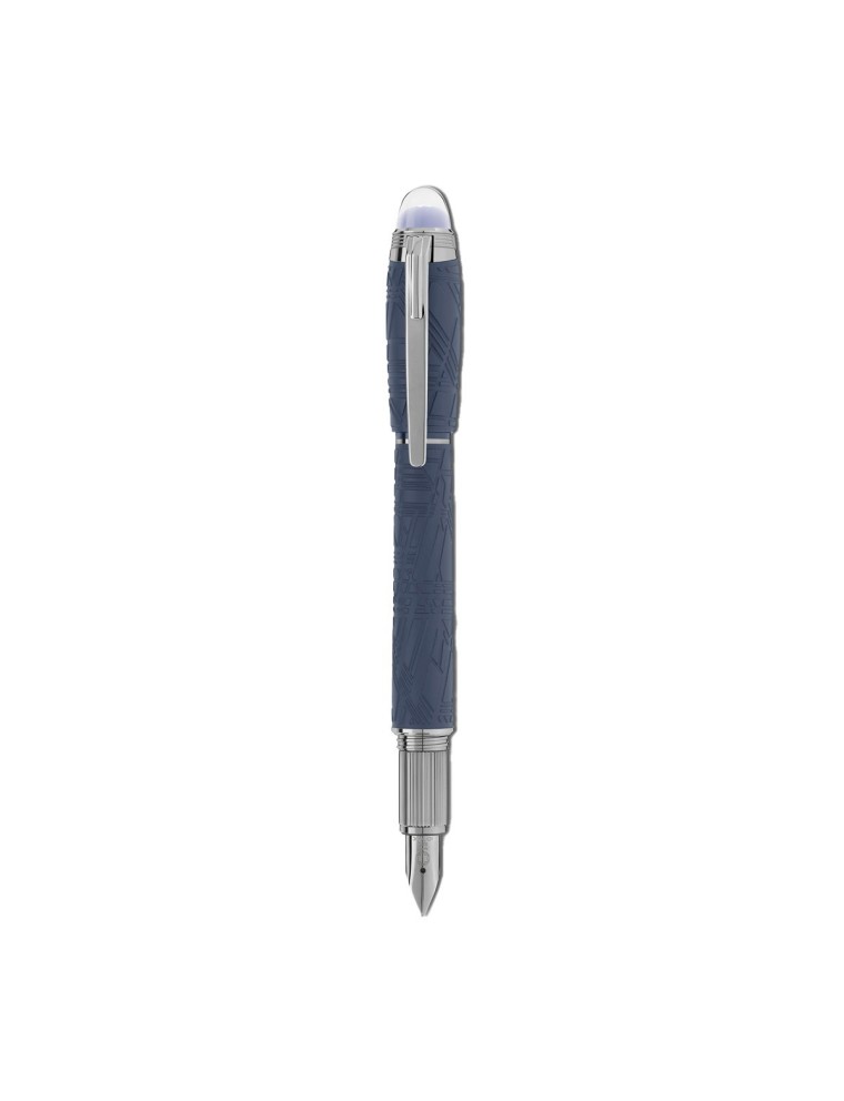 Montblanc Füllfederhalter Starwalker SpaceBlue Resin - Online-Verkauf - Lazzaroni Stifte