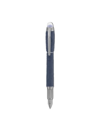 Montblanc Pluma Estilográfica Starwalker SpaceBlue Resina - Venta Online - Lazzaroni Penne