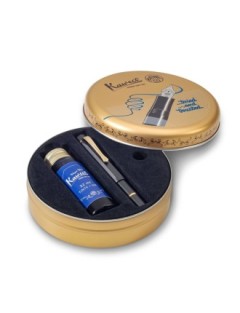 Kaweco Set Sport Piston Filler + Bouteille d'encre de 32 ml Bleu Royal - Vente en ligne - Lazzaroni Stylos