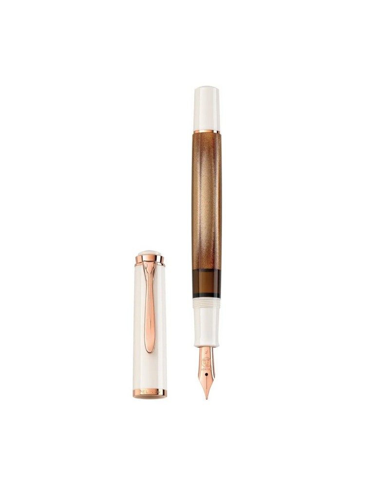 Pelikan Stylo Plume M200 Cuivre Rose Or - Vente en Ligne - Lazzaroni Stylos