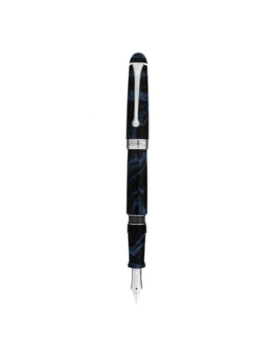 Aurora Pluma Estilográfica Edición Limitada 88 Ebonita Azul - Venta Online - Lazzaroni Plumas