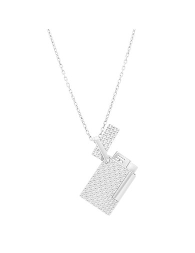 Briquet ST Dupont Collier Diamante arabescato Argent - Vente en ligne - Lazzaroni Stylos