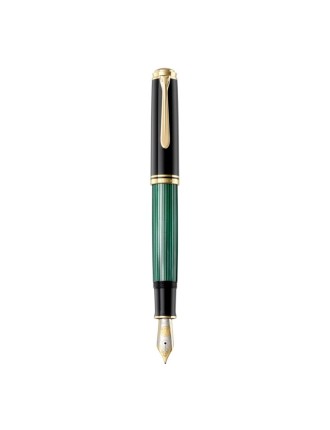 Pelikan Pluma Estilográfica Souverän M1000 verde/negra - Venta Online - Lazzaroni Plumas