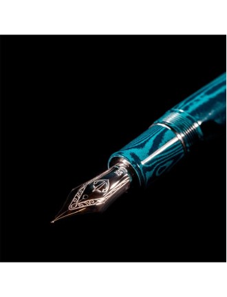 Sailor Füllfederhalter Ripple Blue Ebonit Limited Edition 88 Stück - Online Verkauf - Lazzaroni Stifte