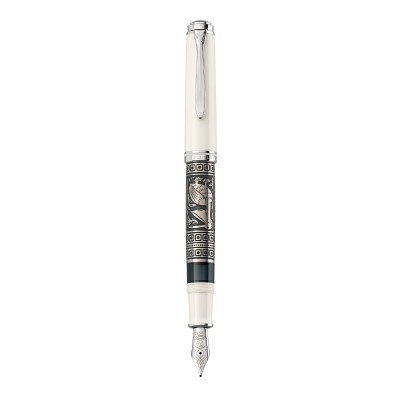 Pelikan - Toledo 910 White Fountain Pen Special Edition