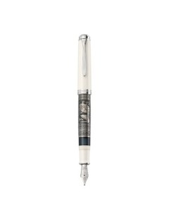 Pelikan Penna Stilografica Toledo 910 White - Vendita Online - Lazzaroni Penne