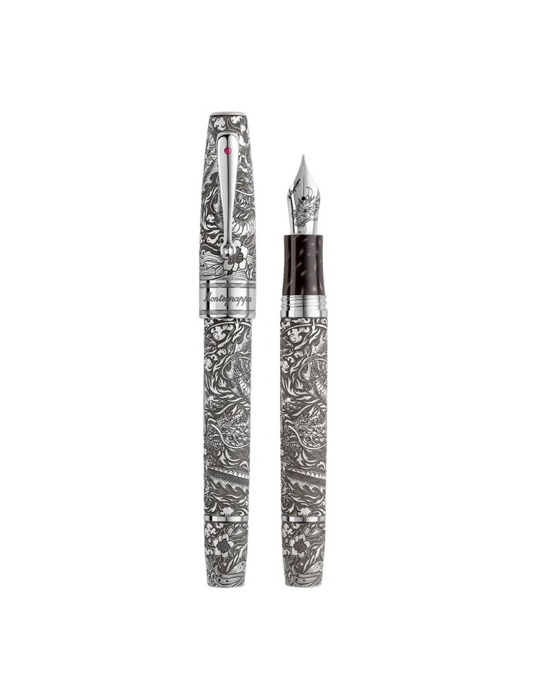 Montegrappa Stylo en argent Année du Dragon - Vente en ligne - Lazzaroni Stylos