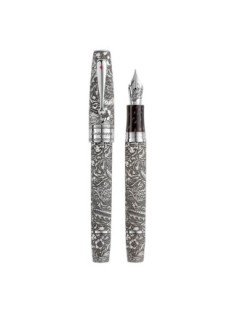 Montegrappa Penna Stilografica in argento Year Of The Dragon - Vendita Online - Lazzaroni Penne