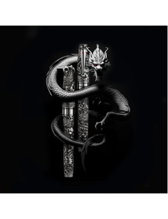 Montegrappa Penna Stilografica in argento Year Of The Dragon - Vendita Online - Lazzaroni Penne