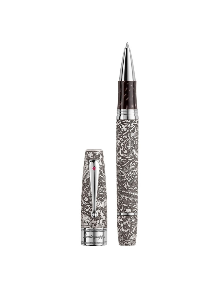 Montegrappa Rollerpen in Silber Jahr des Drachen - Online Verkauf - Lazzaroni Stifte