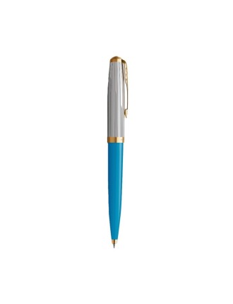 Parker Ballpoint Pen 51 Premium Turquoise - Online Selling - Lazzaroni Penne