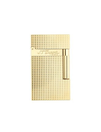 S.T. Dupont Ligne 2 Diamond Head Lighter Gold - Online Sale - Lazzaroni Pens