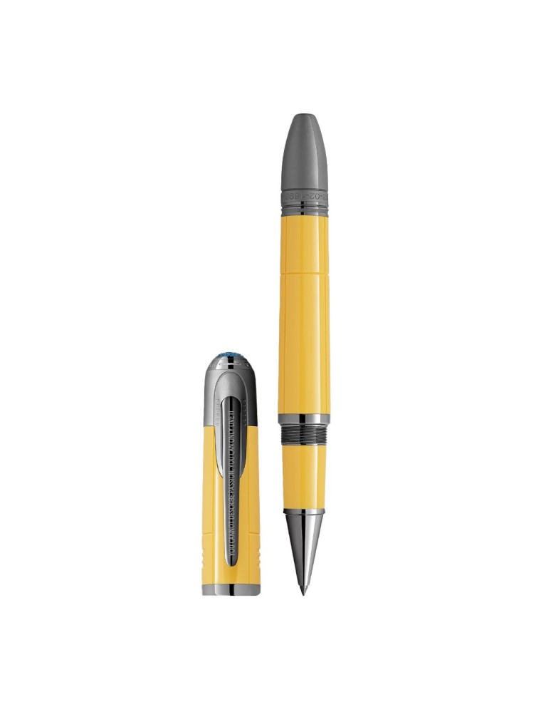 Montblanc Stylo Roller Great Characters Enzo Ferrari Édition Spéciale Jaune Modena - Vente en Ligne - Lazzaroni Penne