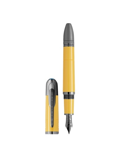 Montblanc Great Characters Enzo Ferrari Special Edition Yellow Modena Fountain Pen - Online Sale - Lazzaroni Penne