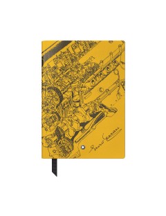 Montblanc Blocco note 146, piccolo, Great Characters Enzo Ferrari, Giallo Modena A righe - Vendita Online - Lazzaroni Penne